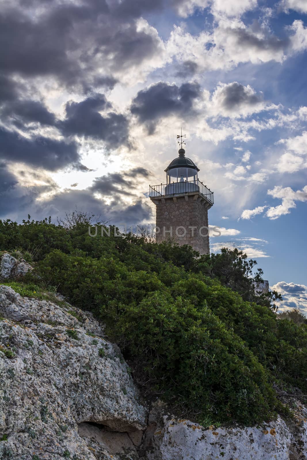 Cape Melagkavi Lighthouse also known as Cape Ireon Light by ankarb