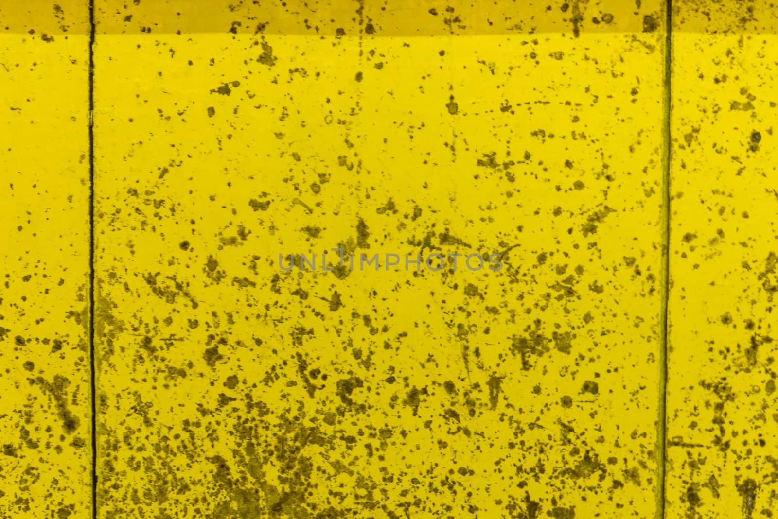 Oil slick on old wooden door for background.
