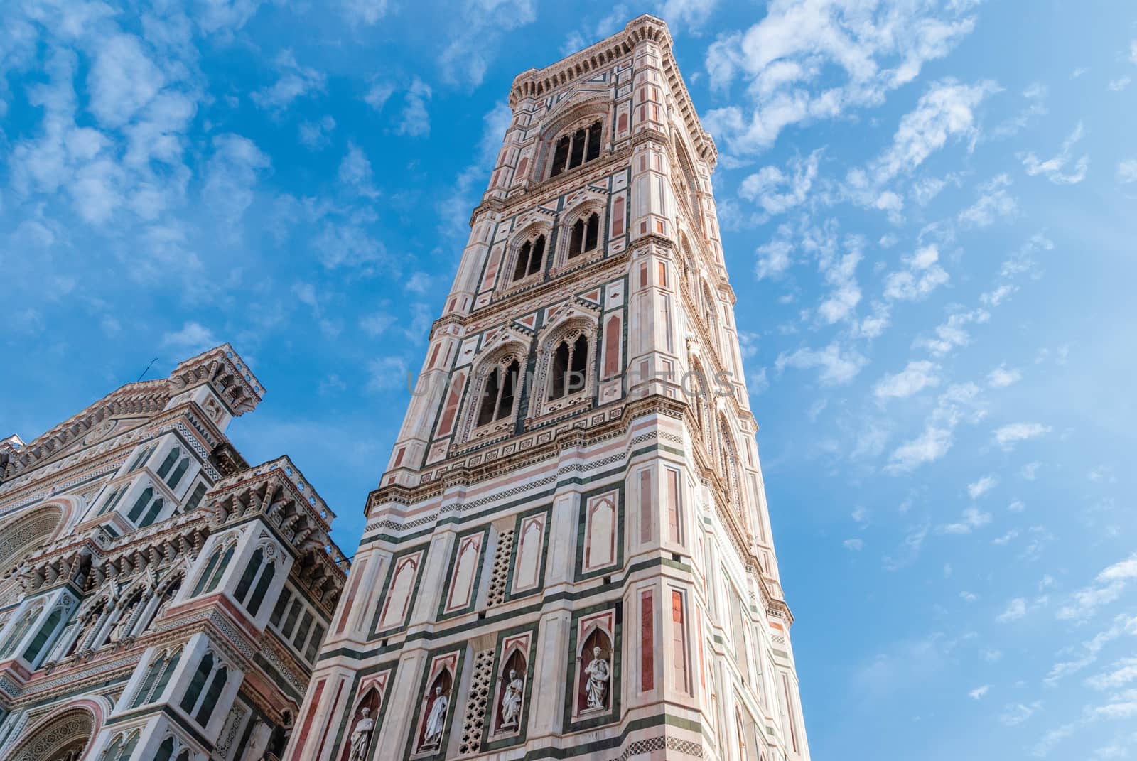 Giotto's Campanile historical Old Town of FlorenceTuscany, Italy. by Zhukow