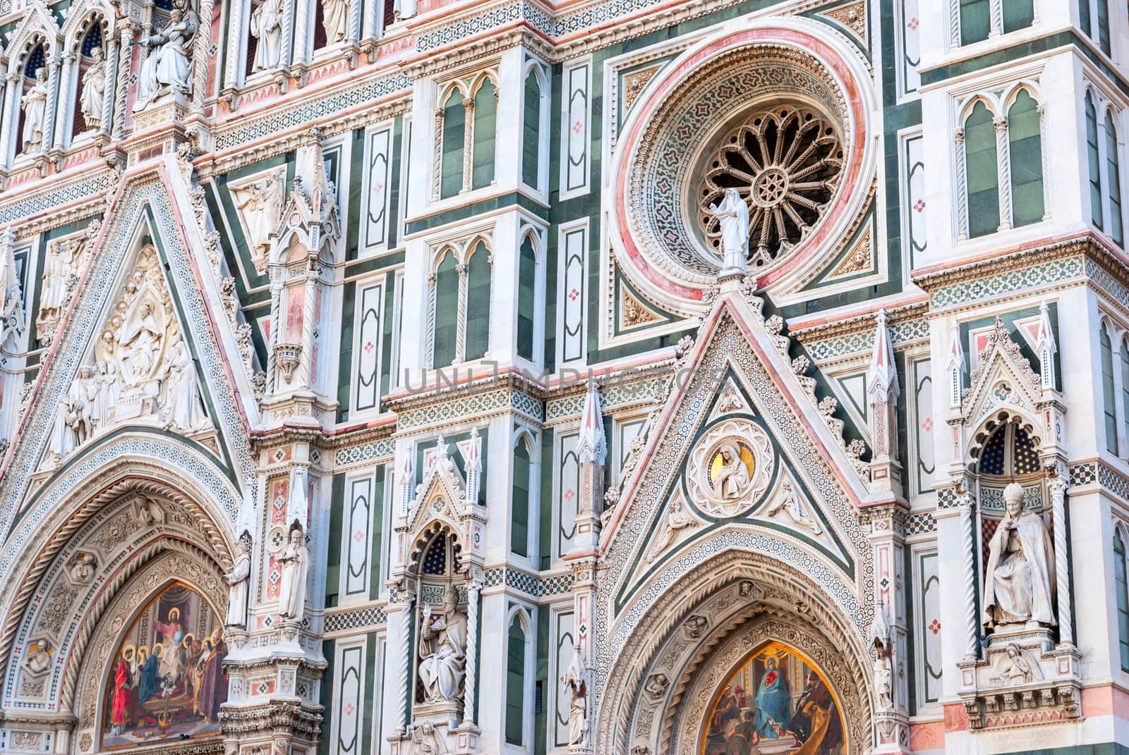 The Basilica di Santa Maria del Fiore in Florence, Italy