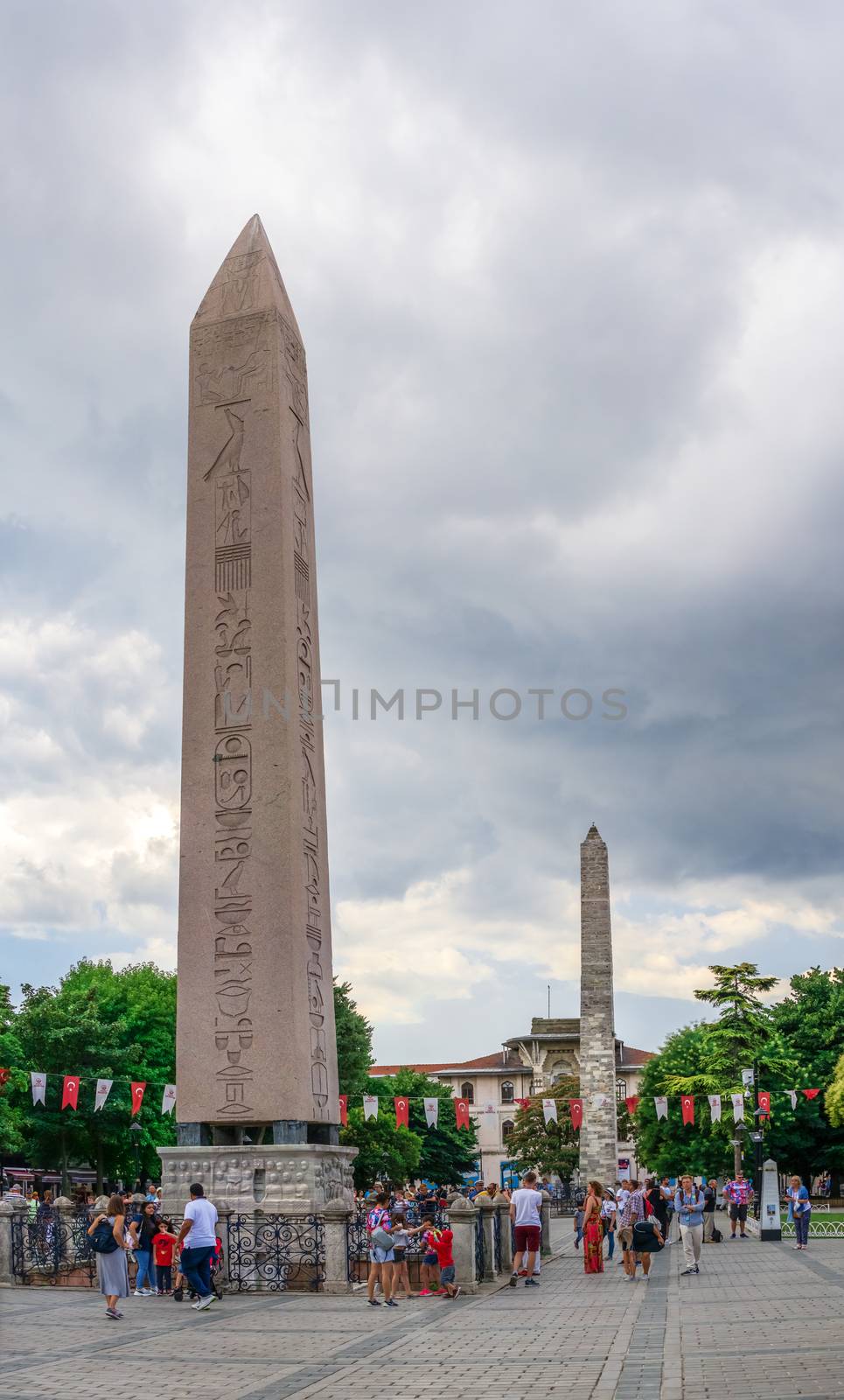 Obelisk of Theodosius in Istanbul, Turkey by Multipedia