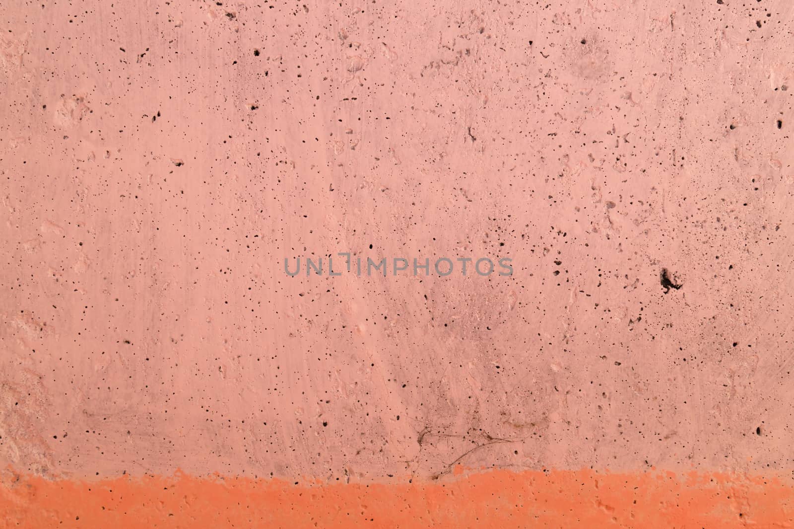The pink concrete wall. The wall is textured. by alexsdriver