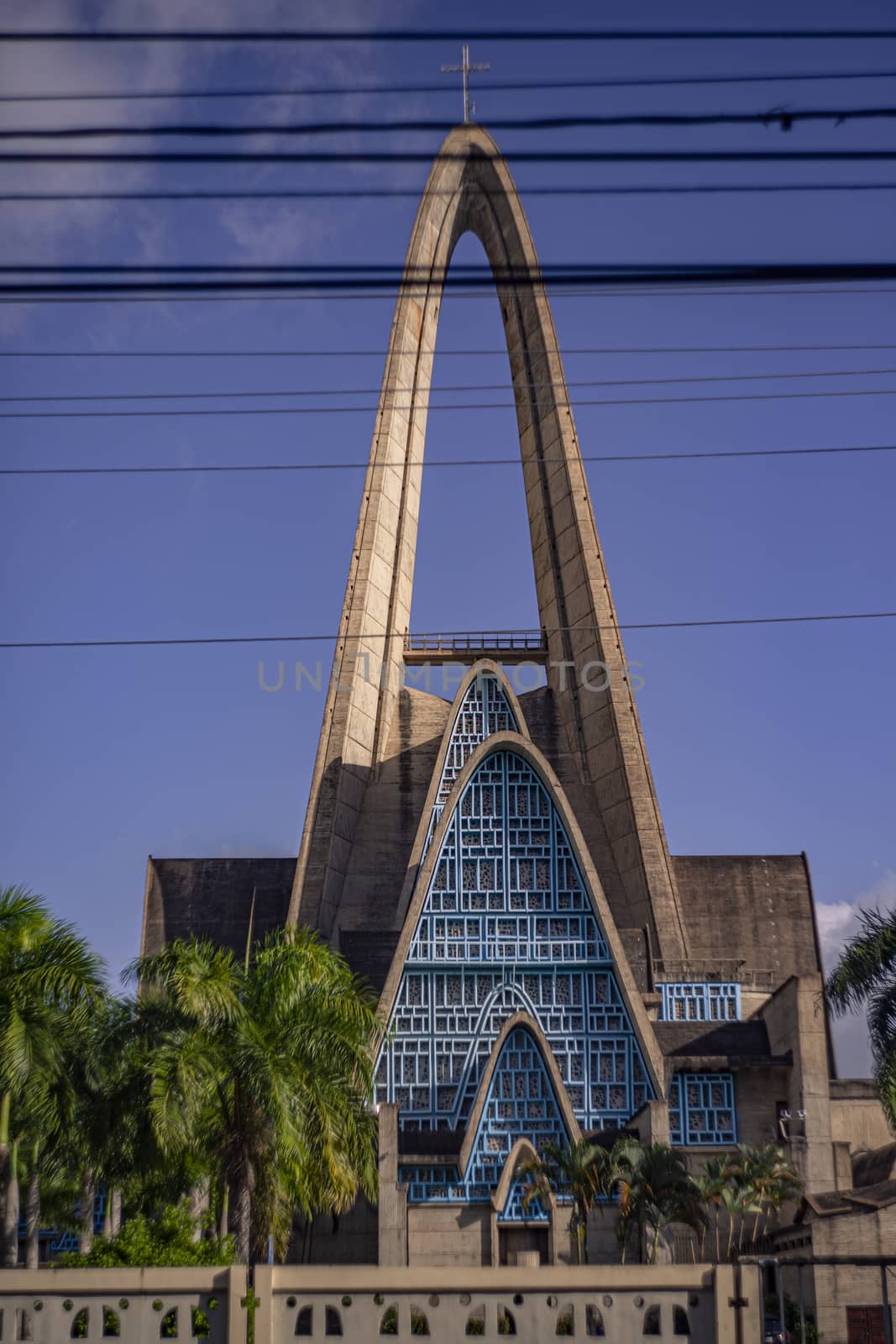 HIGUEY, DOMINICAN REPUBLIC 12 JANUARY 2020: Basilica Nuestra Senora de la Altagracia