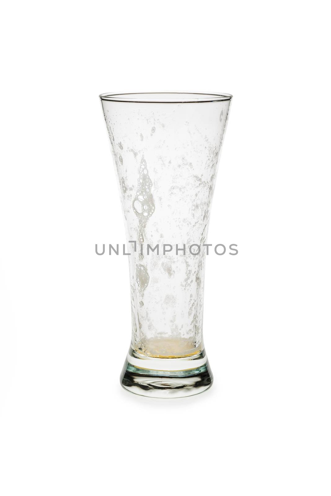 Empty Pilsner Glass #1 by patrickstock
