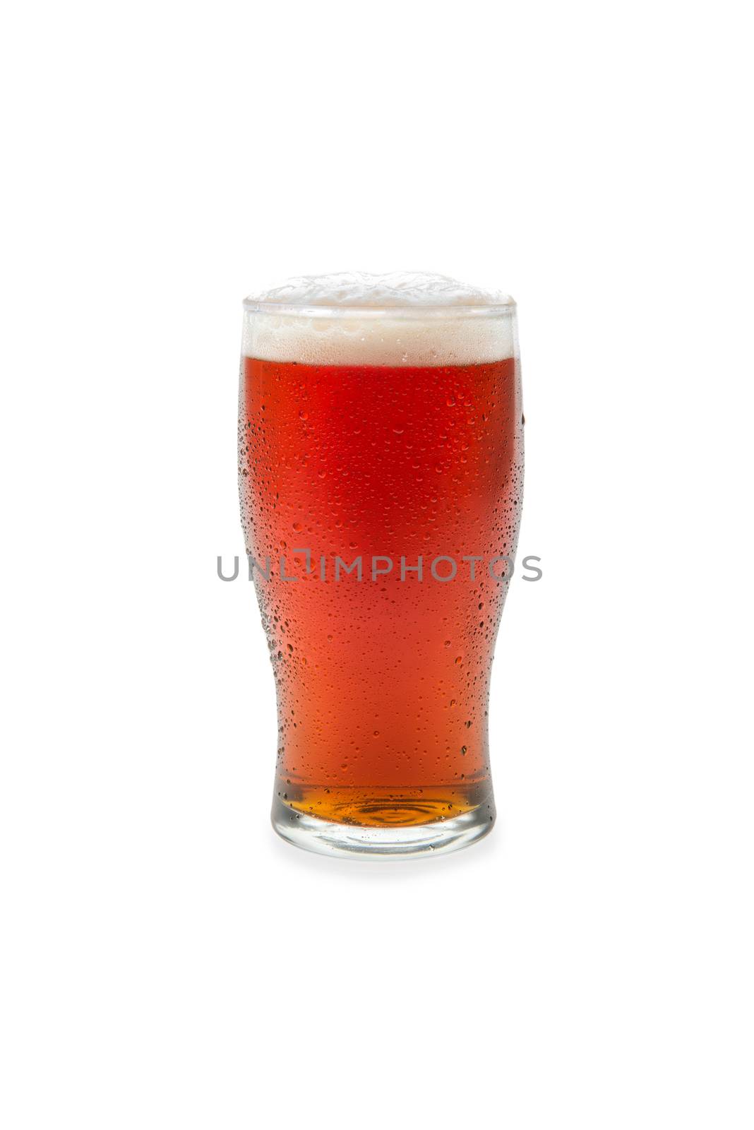 Amber Ale In Pint Glass #1 by patrickstock