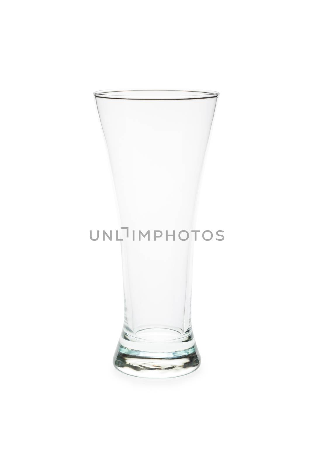 Empty Pilsner Glass by patrickstock