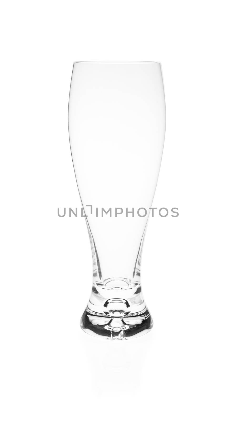 Empty Pilsner Glass by patrickstock