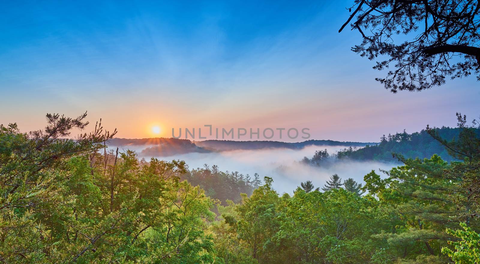 Sunrise at Red River Gorge, KY by patrickstock