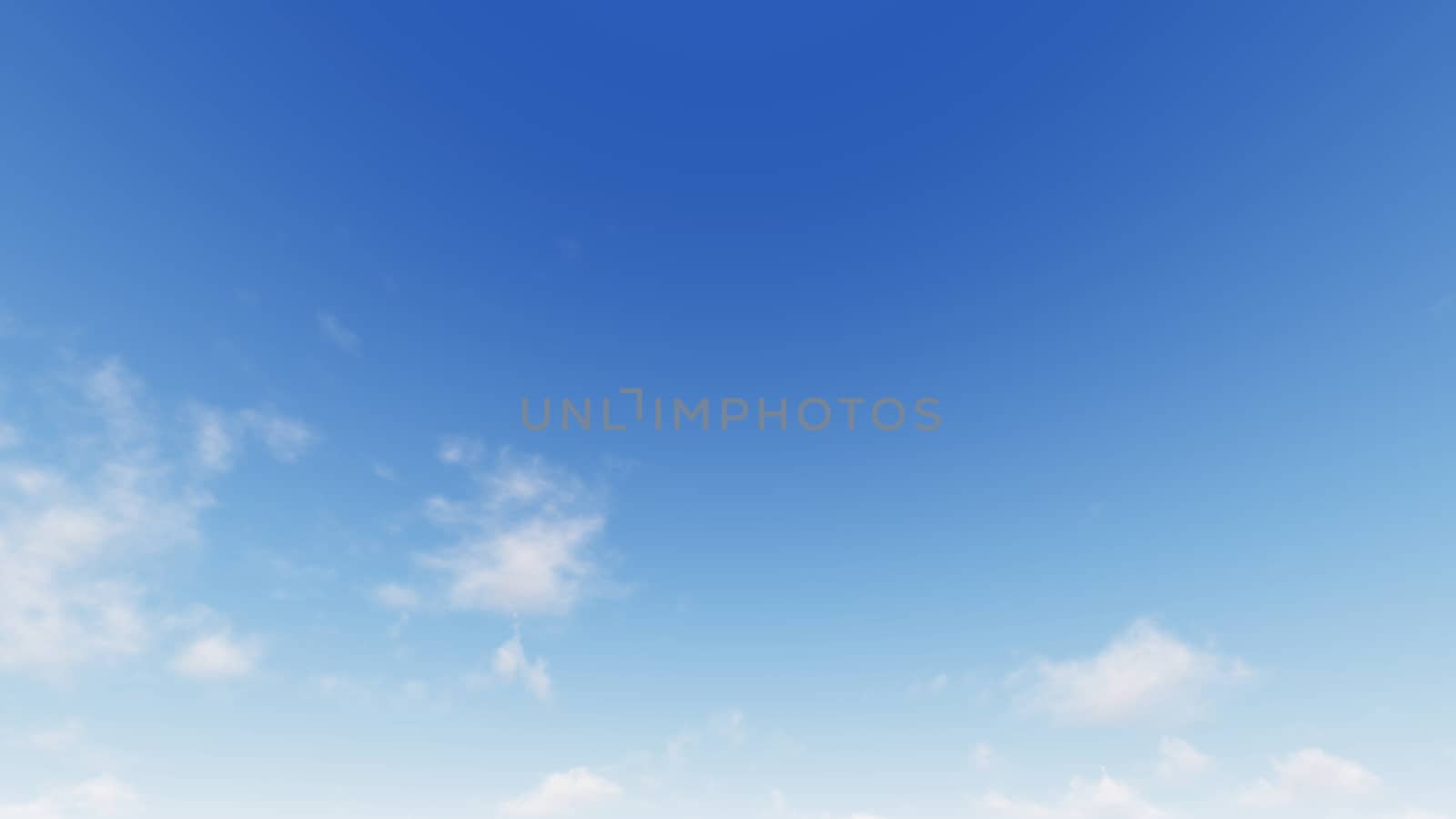 Cloudy blue sky abstract background, blue sky background with tiny clouds, 3d rendering

