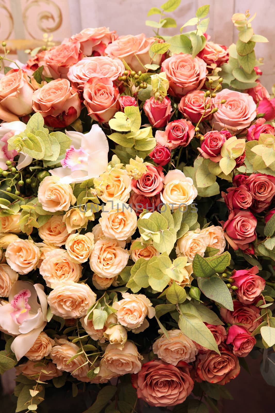 Huge bouquet of roses with orchids by olga_zinovskaya