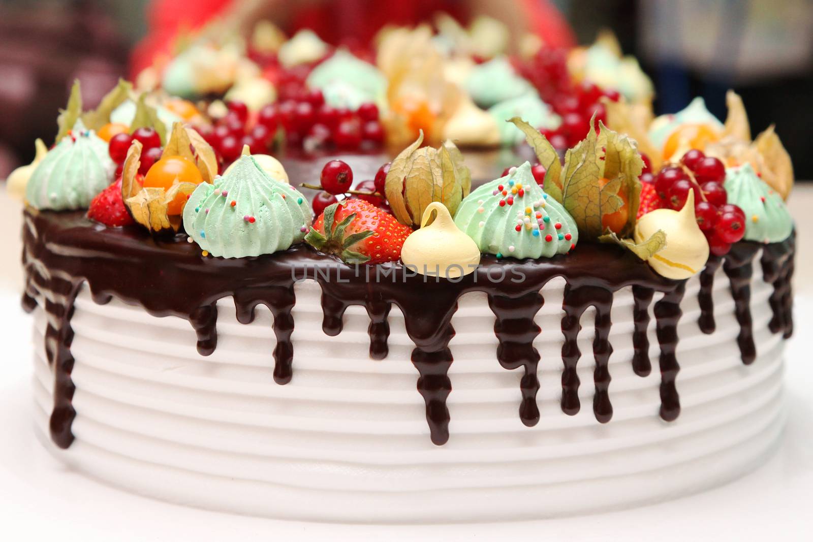 Delicious and beautiful cake