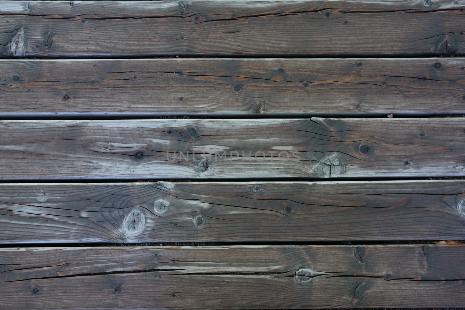 Background from the wet wooden planks