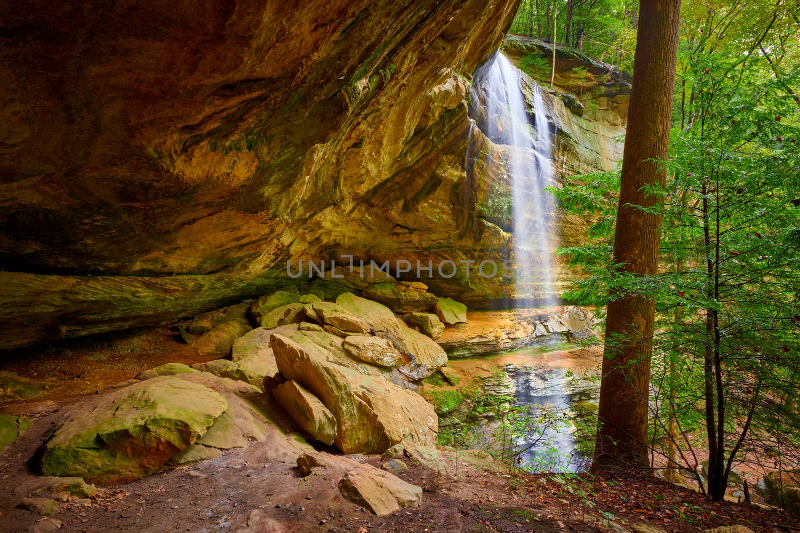 Anglin Falls, KY by patrickstock