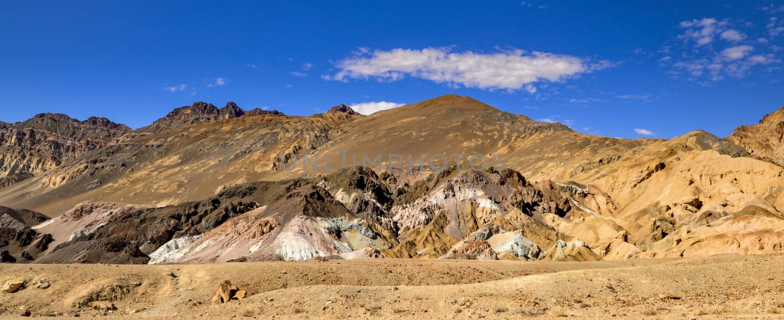 The Colorfull mountains around Death Valley