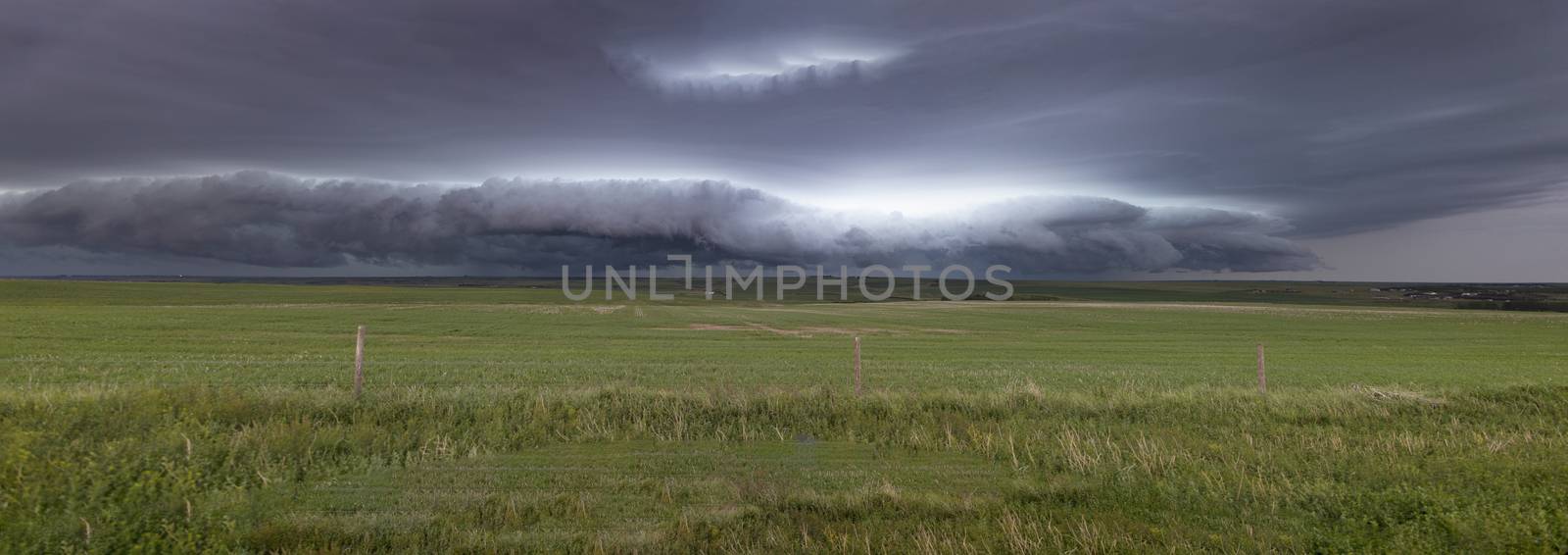 Prairie Storm Clouds Canada Saskatchewan Dramatic Summer