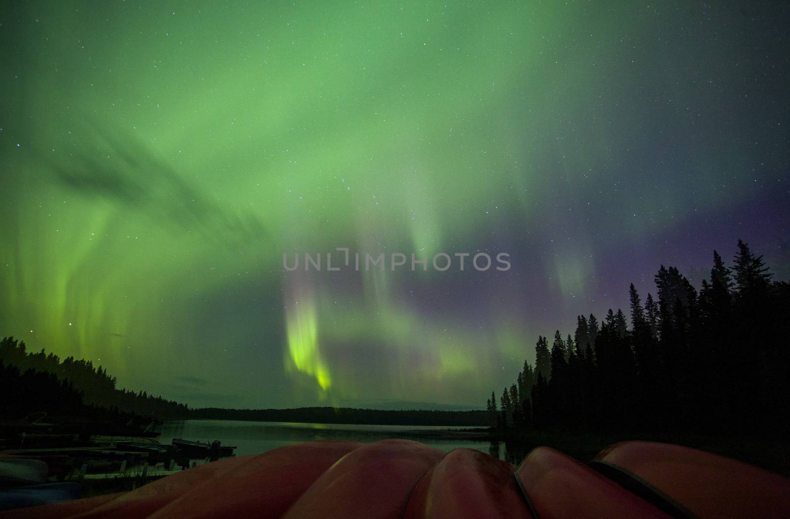 Northern Lights Canada Saskatchewan North Waskesui Aurora