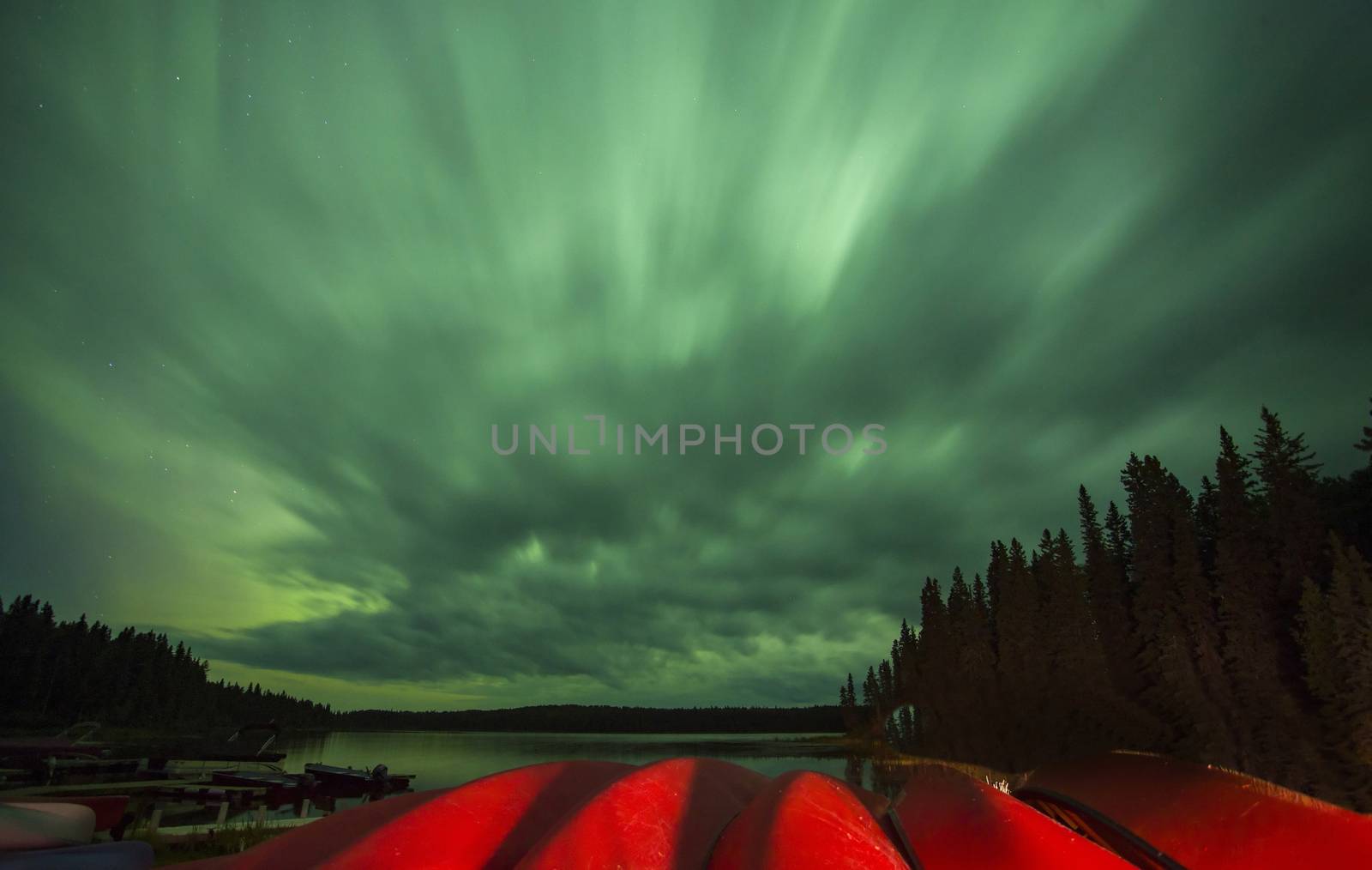 Northern Lights Canada Saskatchewan North Waskesui Aurora