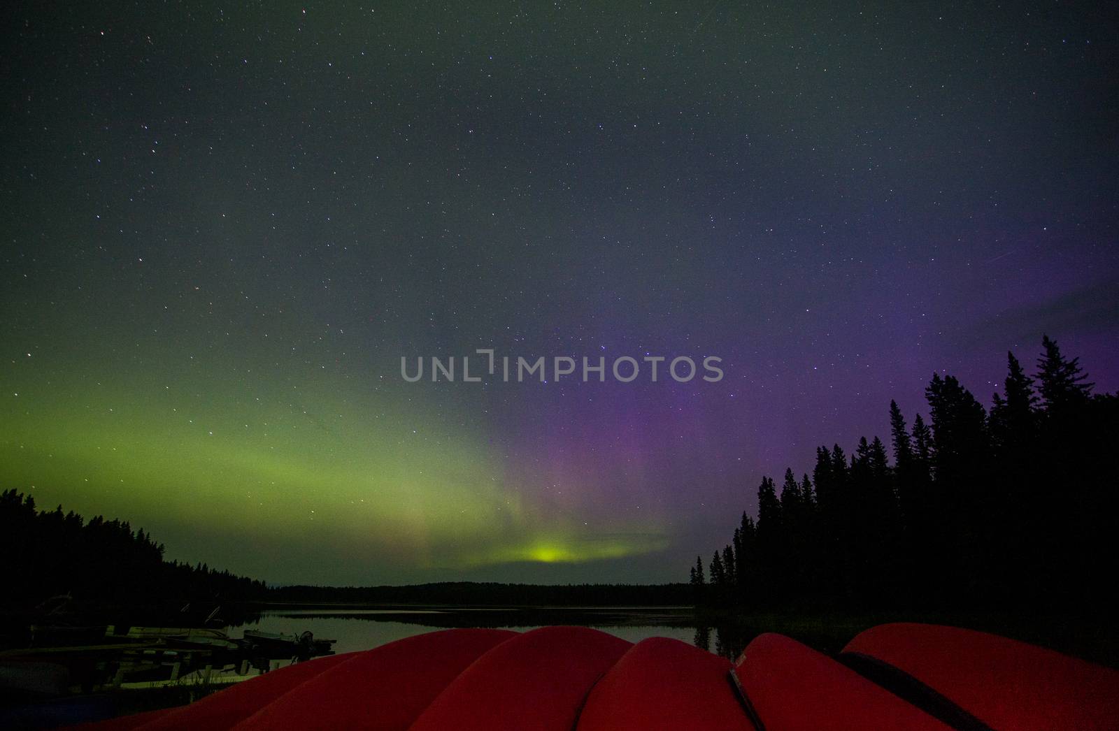 Northern Lights Canada Saskatchewan North Waskesui Aurora