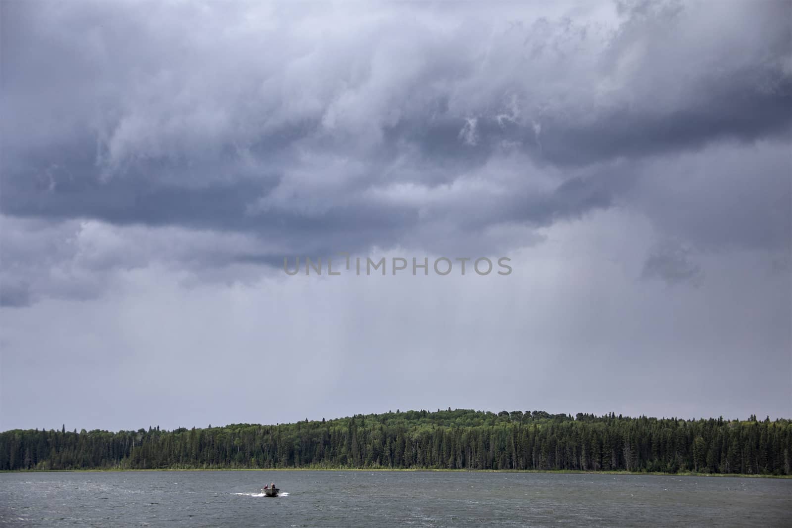 Prairie Storm Clouds Canada Saskatchewan Dramatic Summer