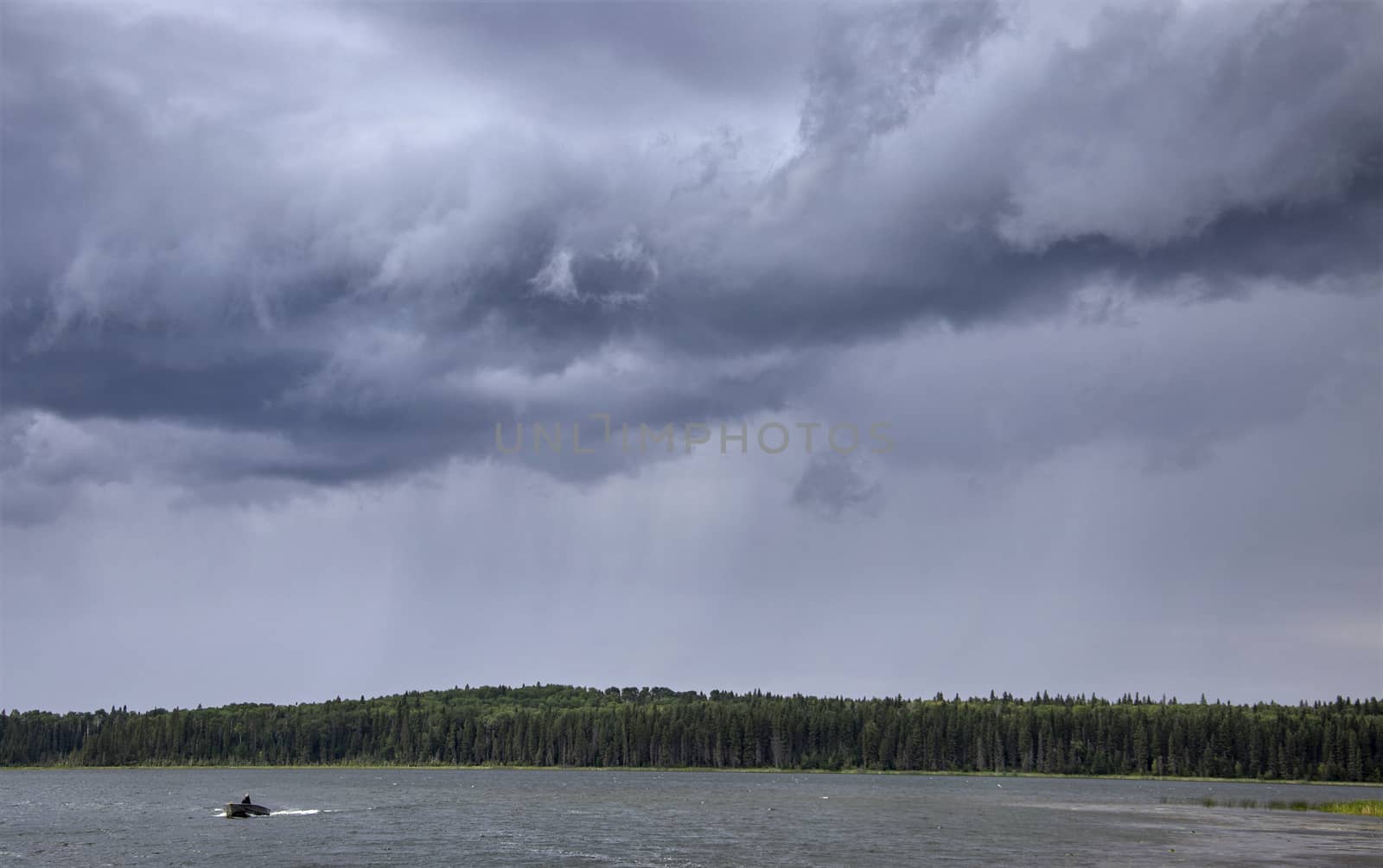 Prairie Storm Clouds Canada Saskatchewan Dramatic Summer