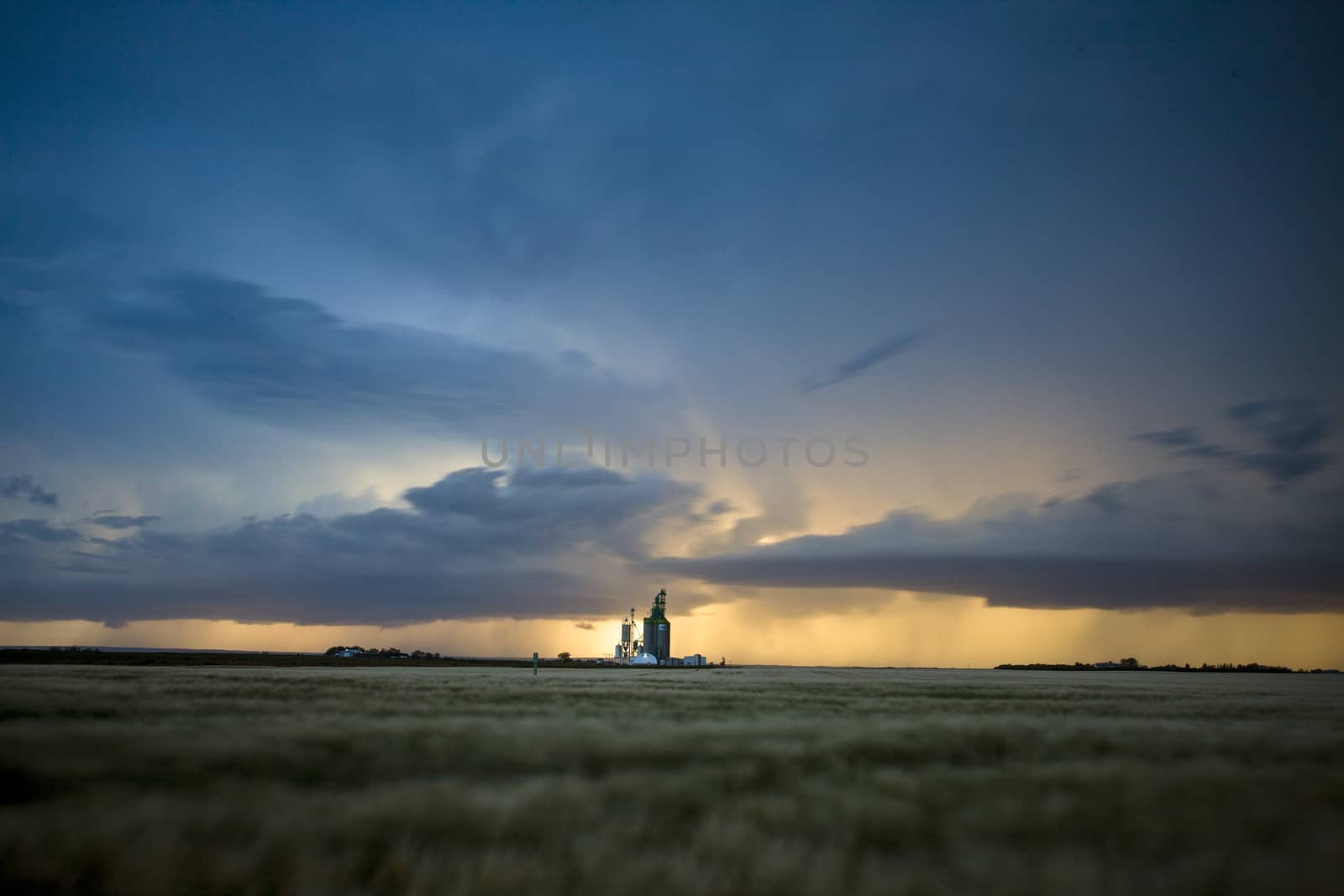 Prairie Storm Clouds Canada Saskatchewan Dramatic Summer