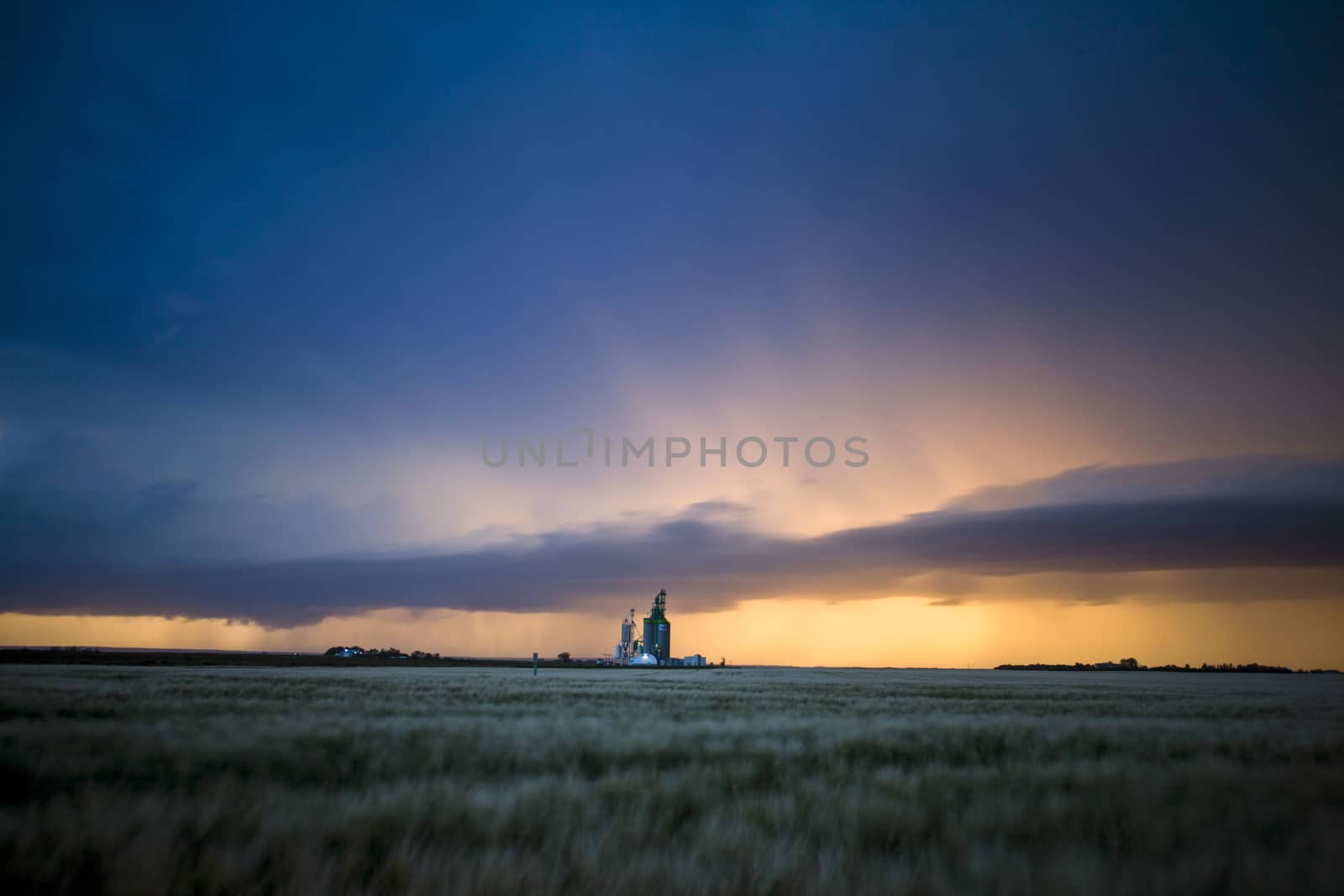 Prairie Storm Clouds Canada Saskatchewan Dramatic Summer