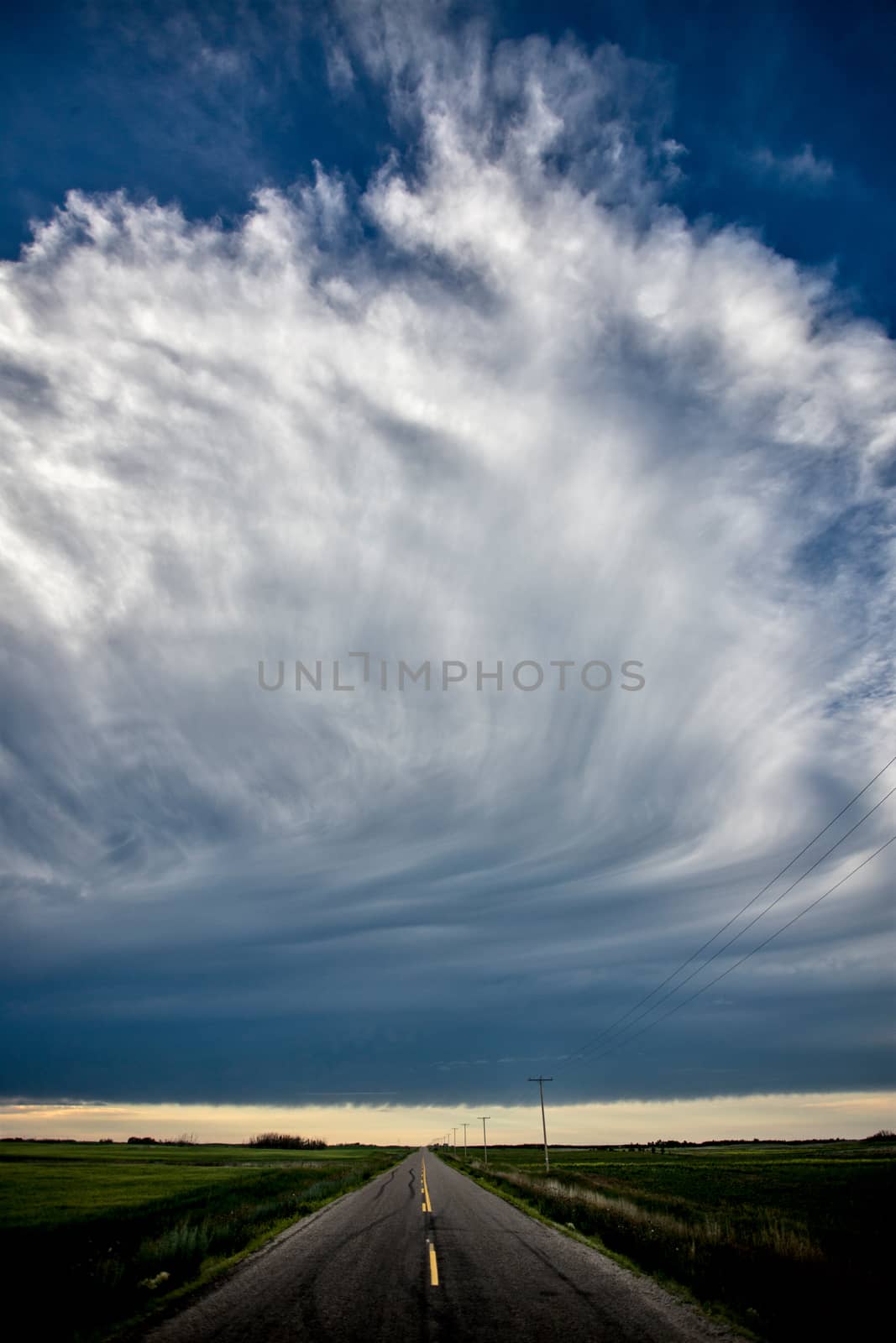 Prairie Storm Clouds Canada by pictureguy