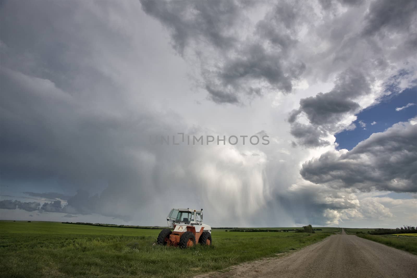 Prairie Storm Clouds Canada Saskatchewan Dramatic Summer