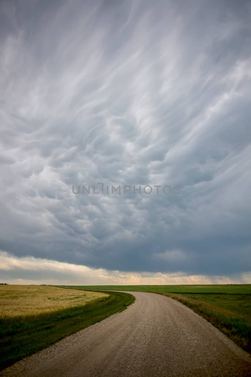 Prairie Storm Clouds Canada Saskatchewan Dramatic Summer