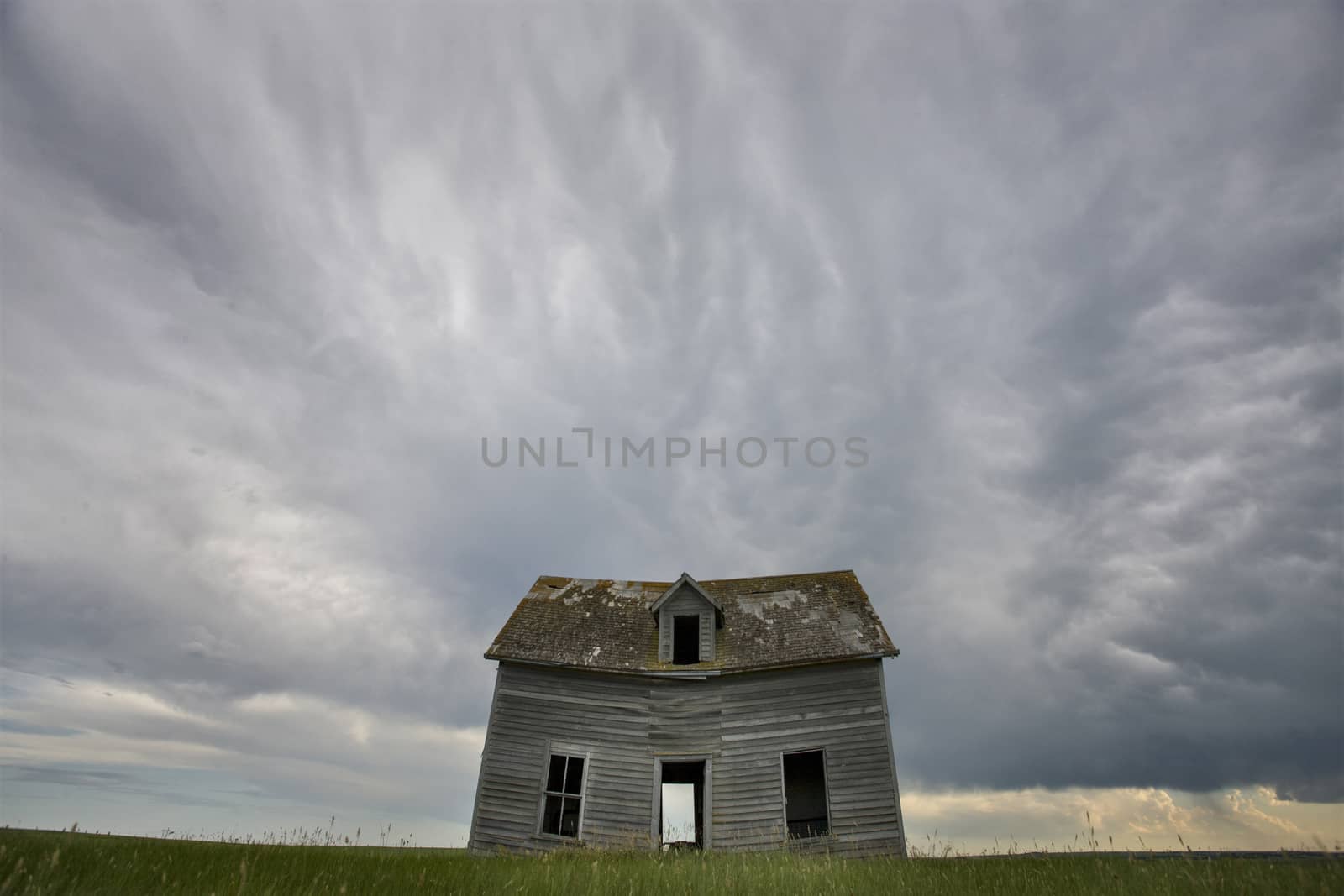 Prairie Storm Clouds Canada Saskatchewan Dramatic Summer