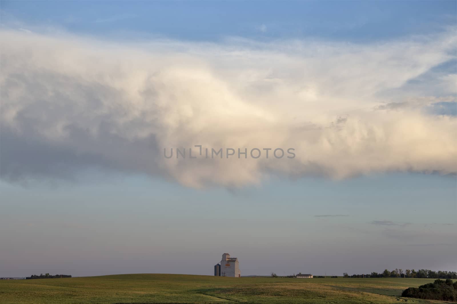 Prairie Storm Clouds Canada Saskatchewan Dramatic Summer