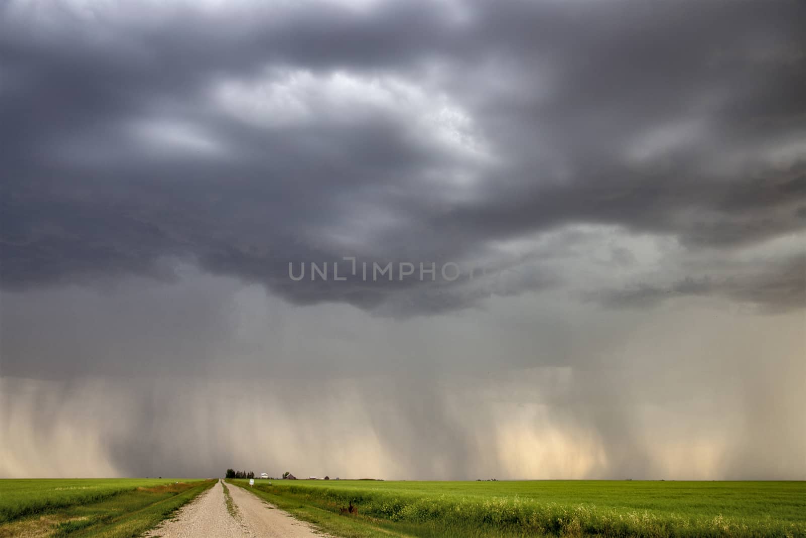 Prairie Storm Clouds Canada Saskatchewan Dramatic Summer