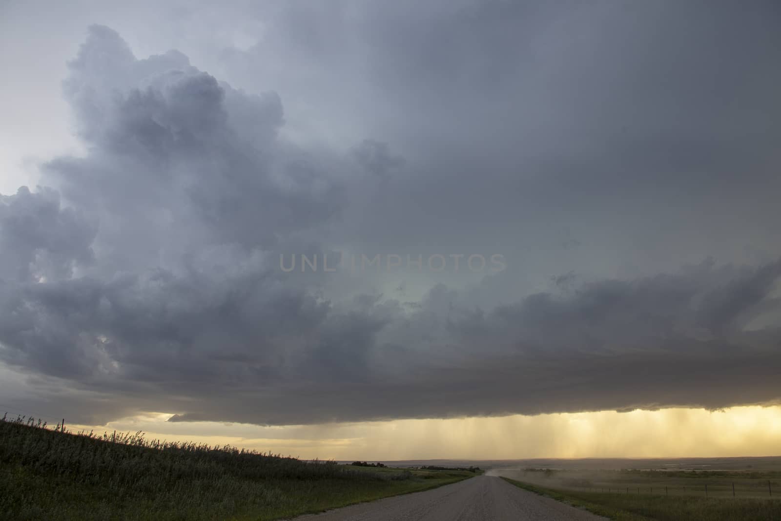 Prairie Storm Clouds Canada Saskatchewan Dramatic Summer