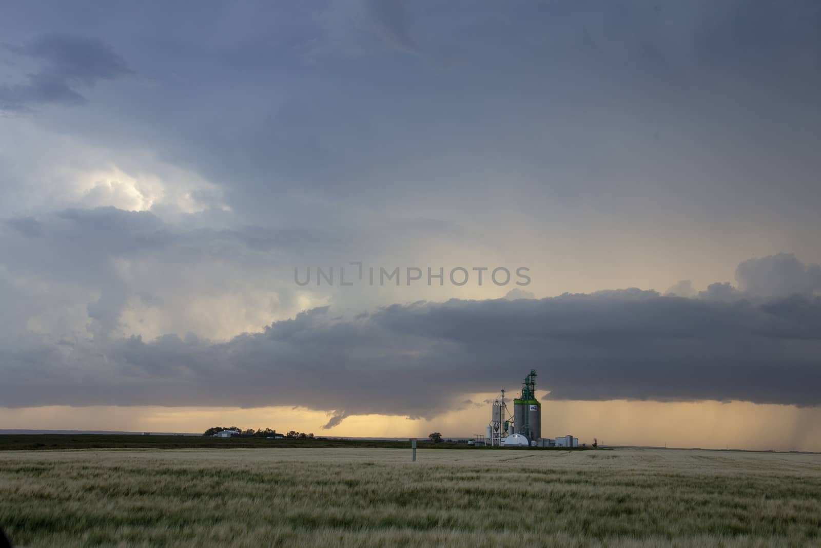 Prairie Storm Clouds Canada Saskatchewan Dramatic Summer