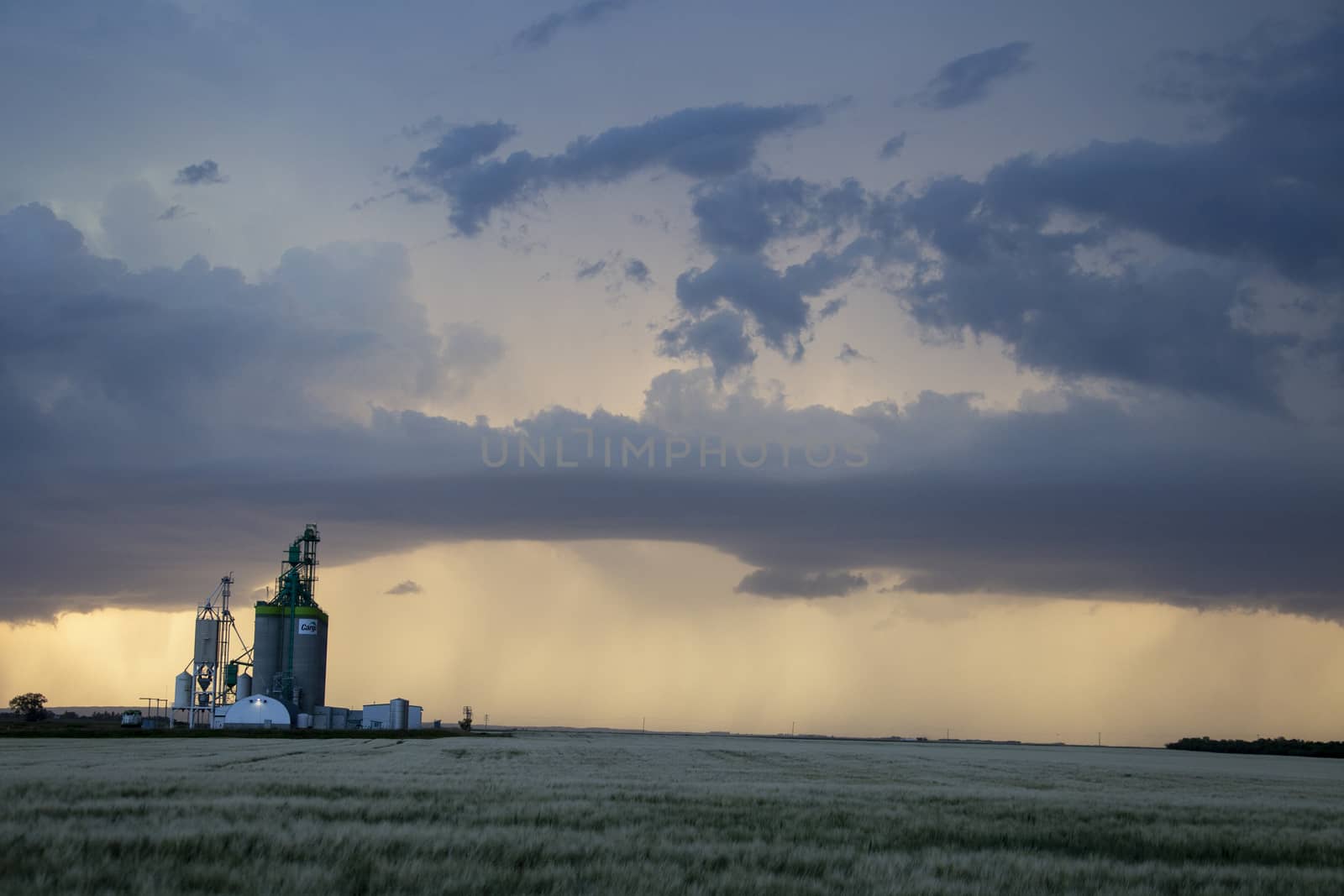 Prairie Storm Clouds Canada Saskatchewan Dramatic Summer