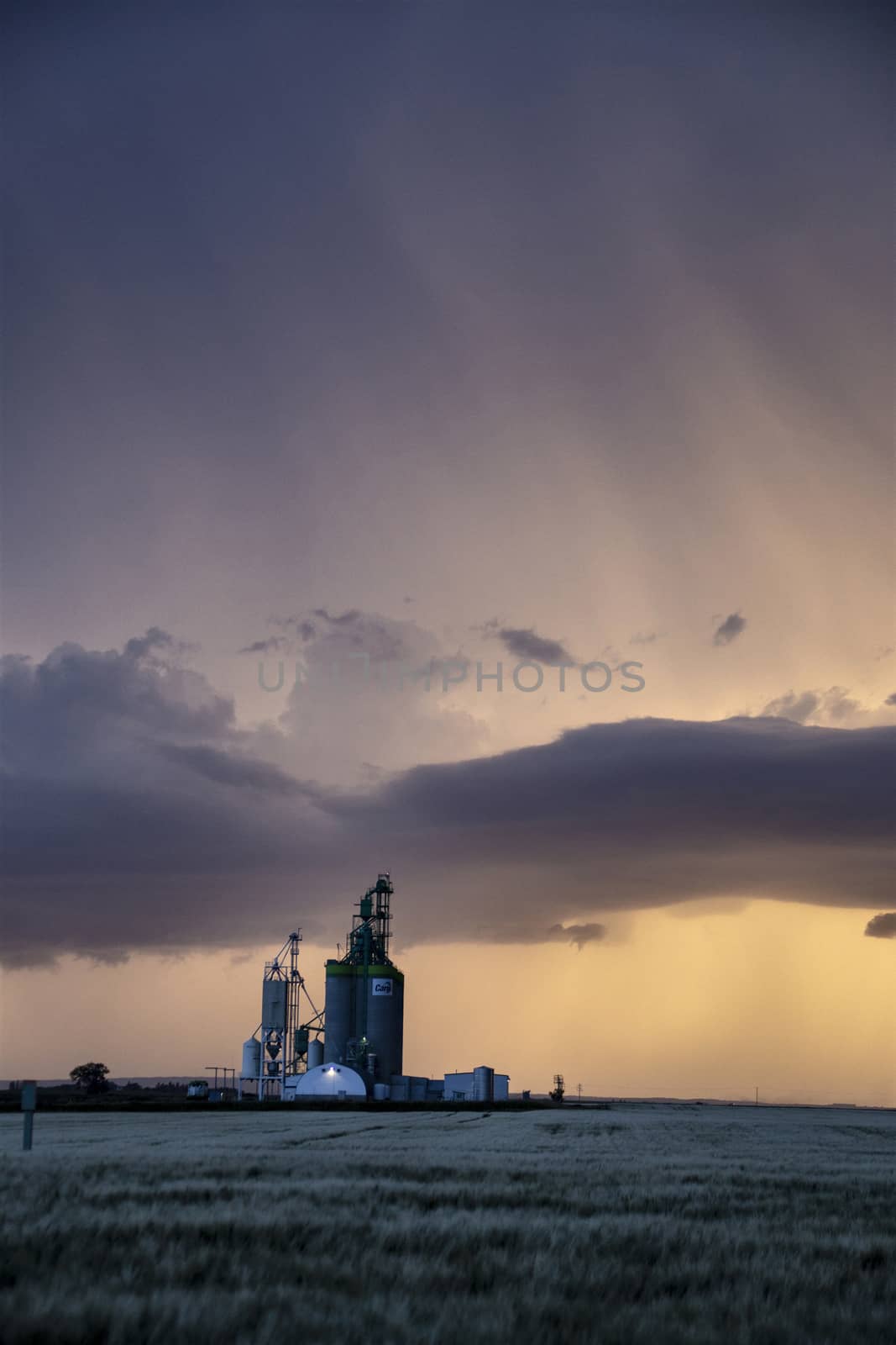 Prairie Storm Clouds Canada Saskatchewan Dramatic Summer