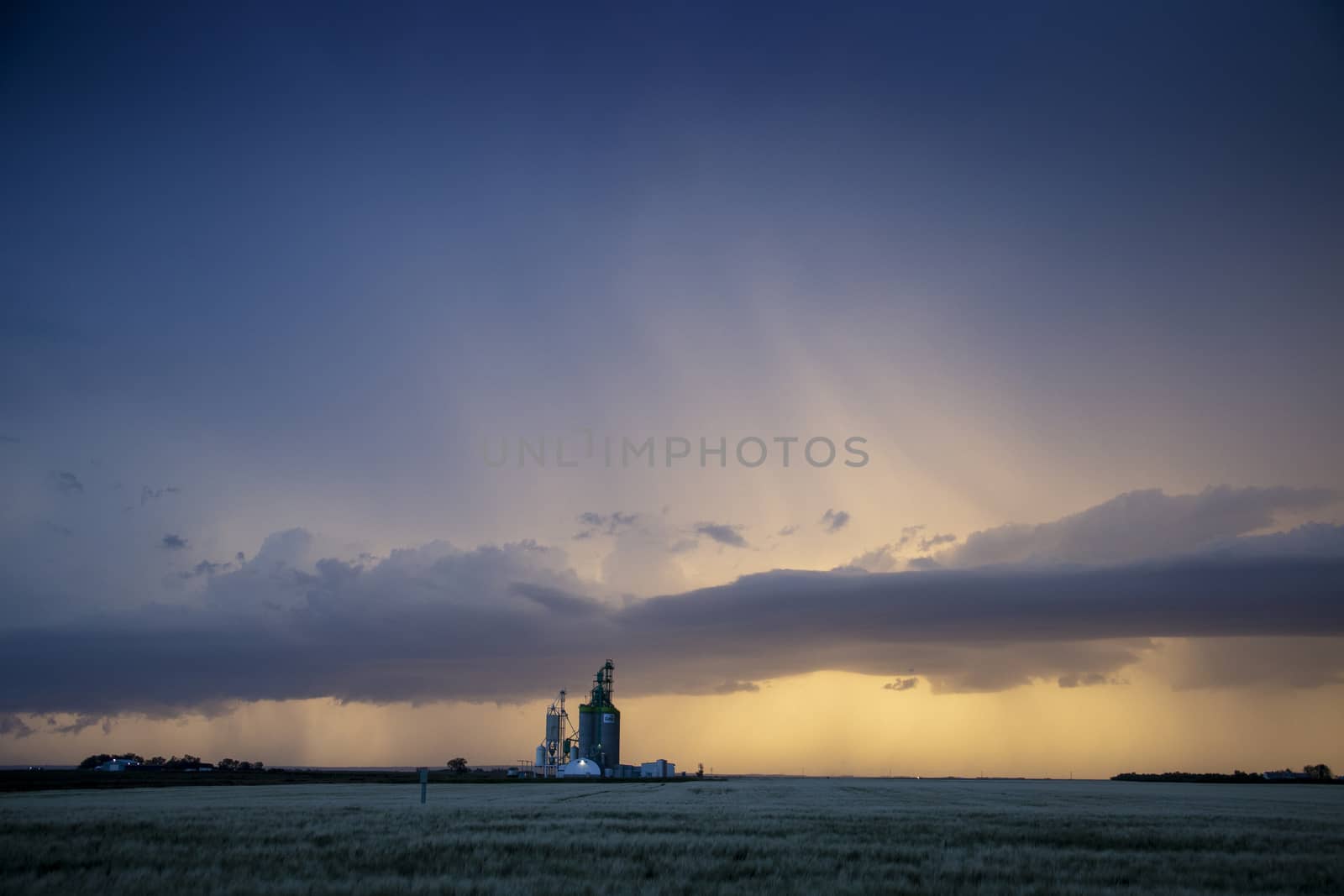 Prairie Storm Clouds Canada Saskatchewan Dramatic Summer