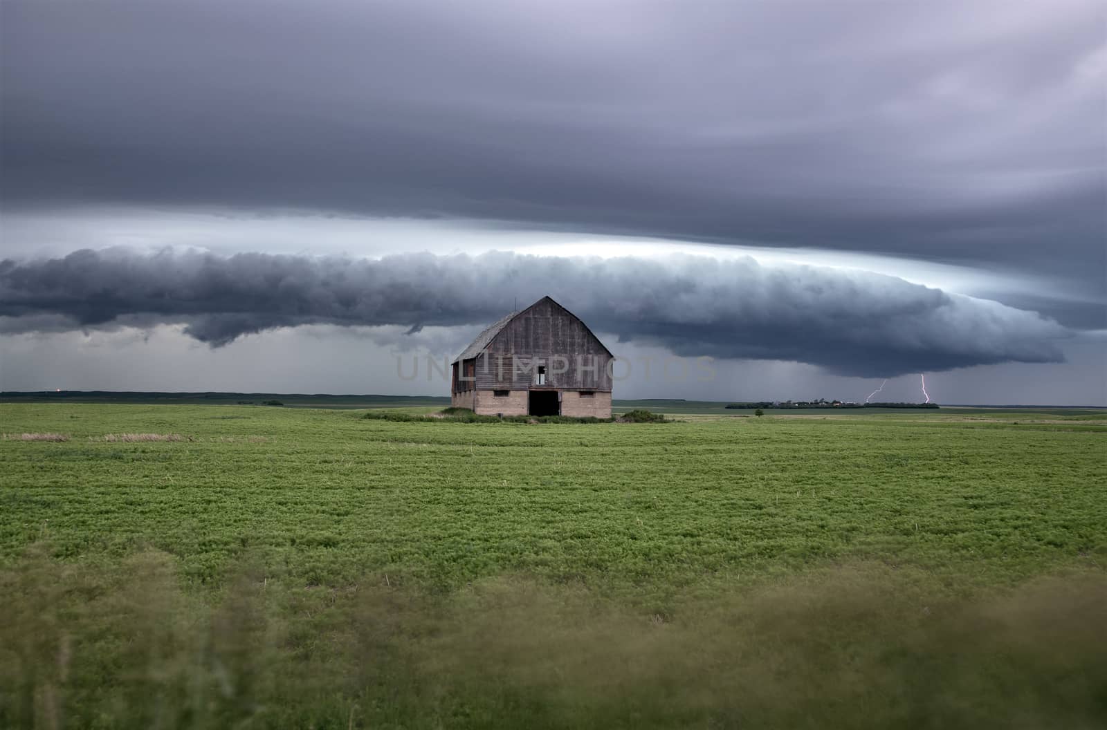 Prairie Storm Clouds Canada Saskatchewan Dramatic Summer