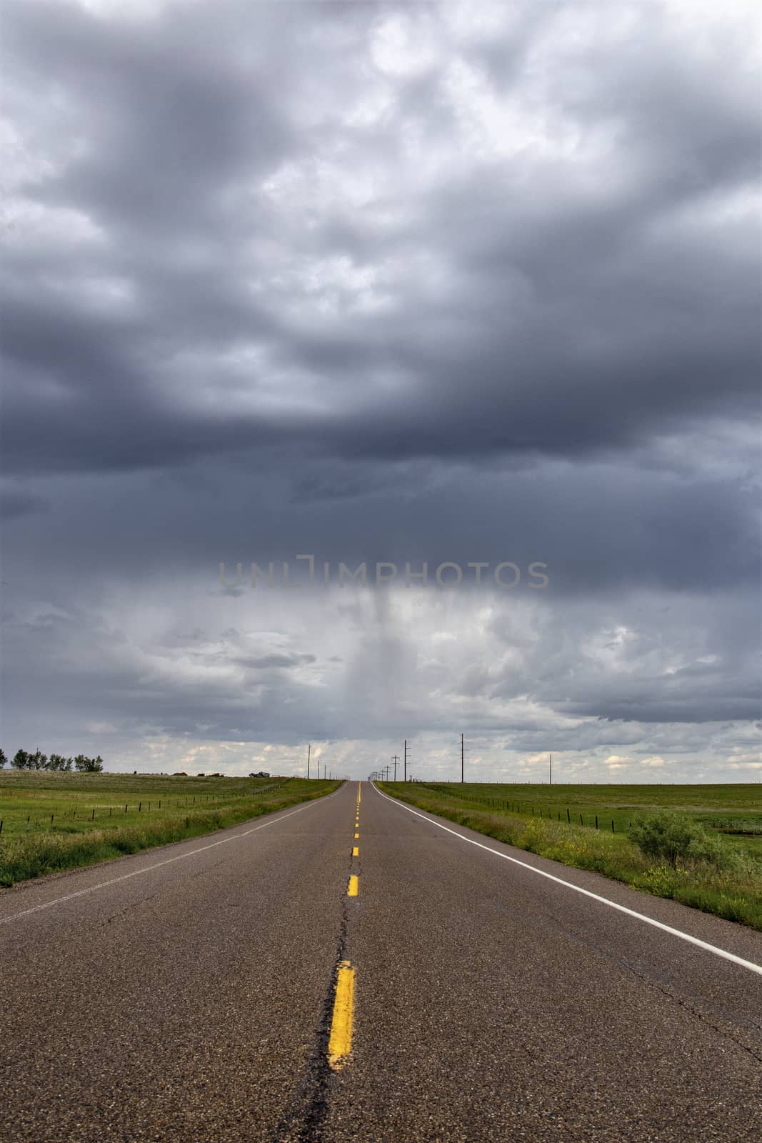 Prairie Storm Clouds Canada by pictureguy