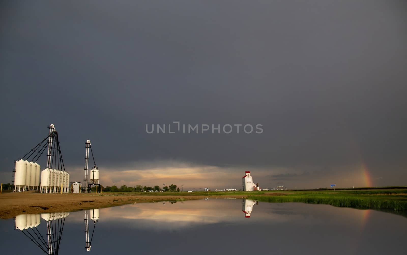 Prairie Storm Clouds Canada Saskatchewan Dramatic Summer