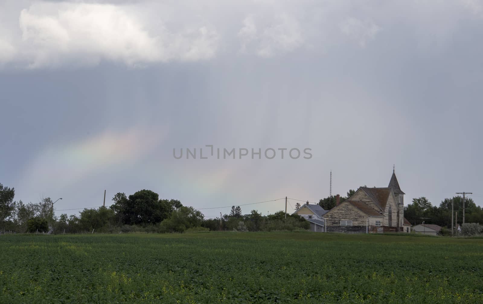 Prairie Storm Clouds Canada Saskatchewan Dramatic Summer