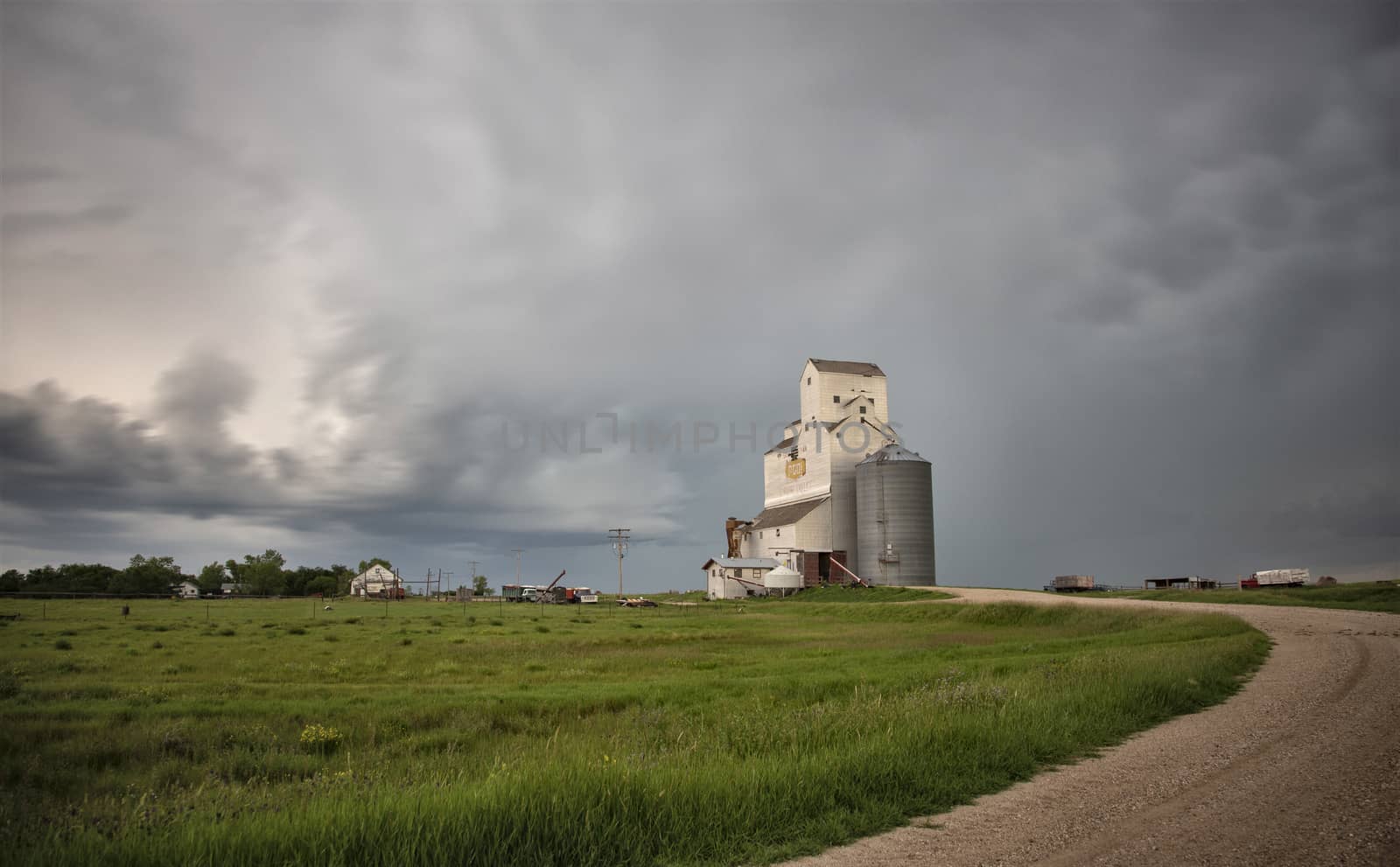 Prairie Storm Clouds Canada Saskatchewan Dramatic Summer