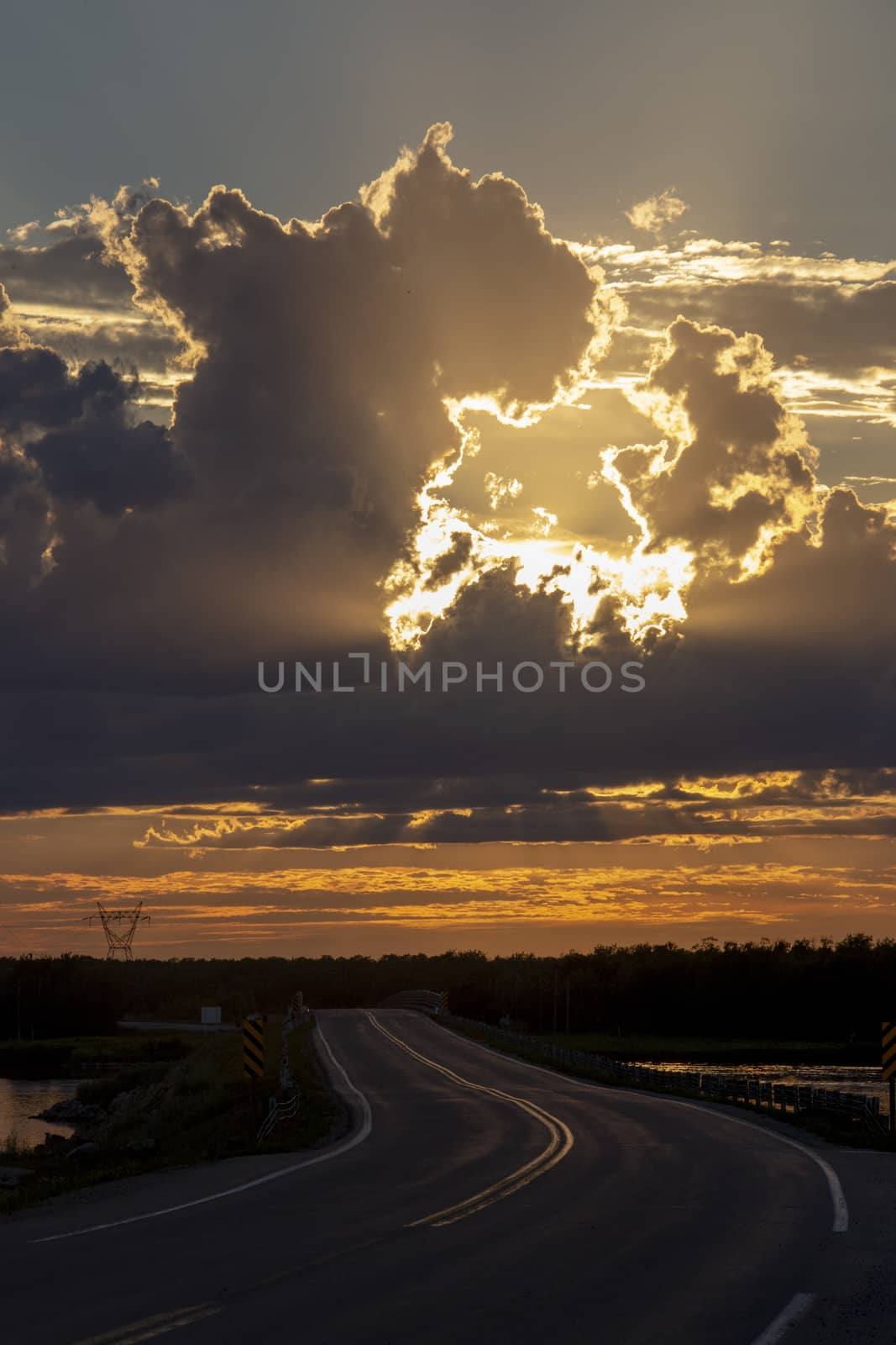 Prairie Storm Clouds Canada Saskatchewan Dramatic Summer