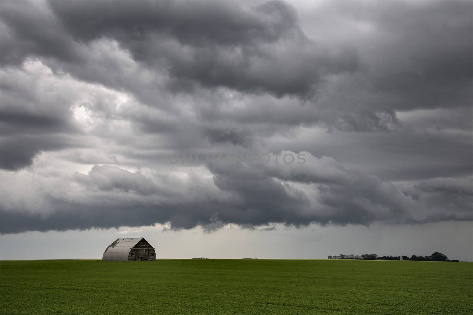 Prairie Storm Clouds Canada Saskatchewan Dramatic Summer