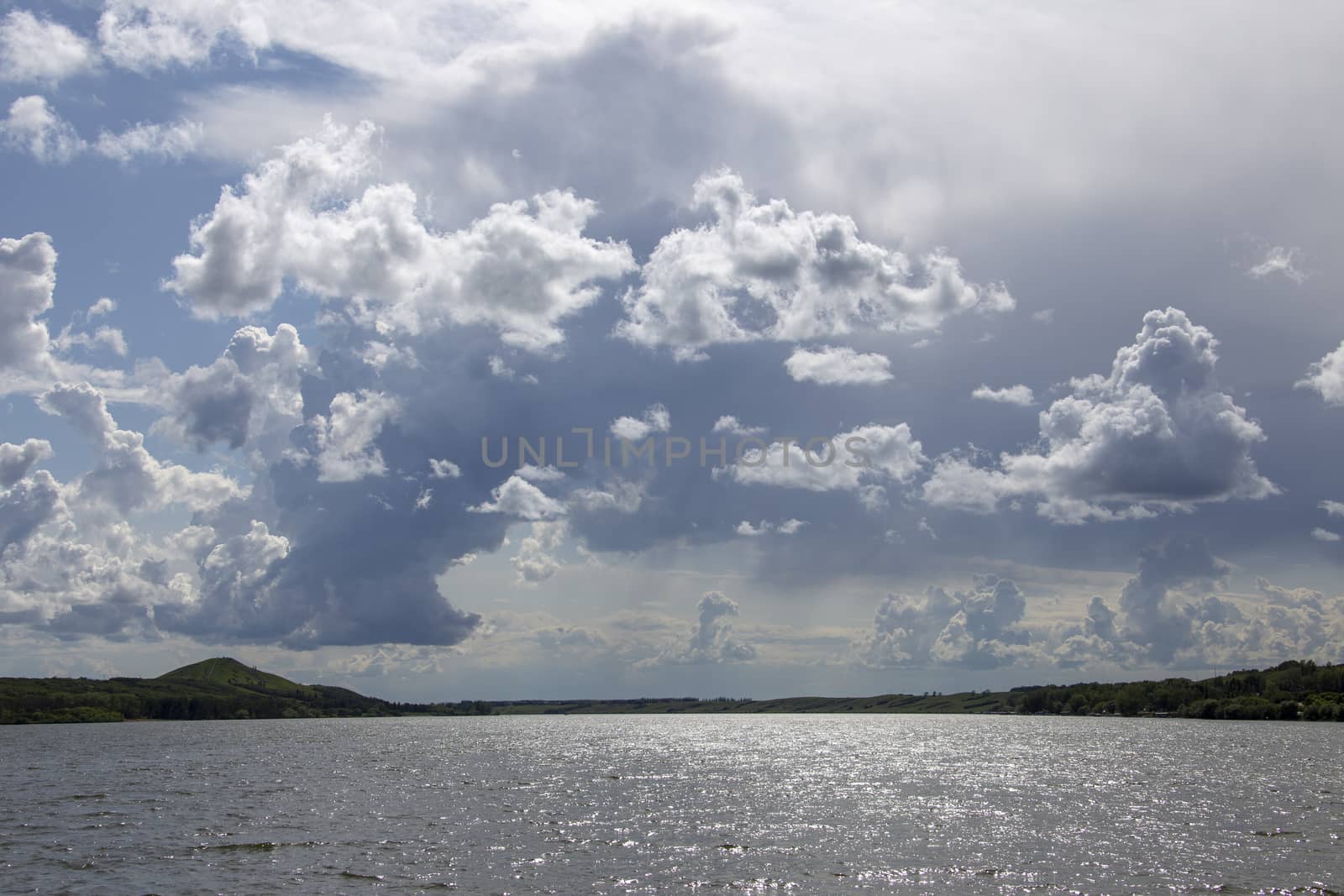 Prairie Storm Clouds Canada Saskatchewan Dramatic Summer