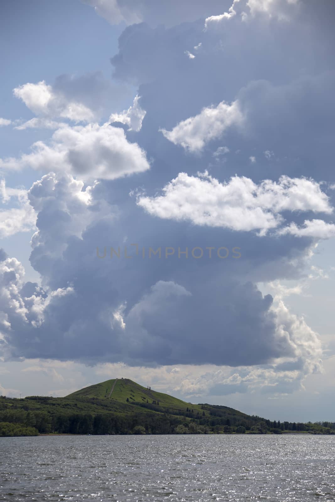 Prairie Storm Clouds Canada Saskatchewan Dramatic Summer