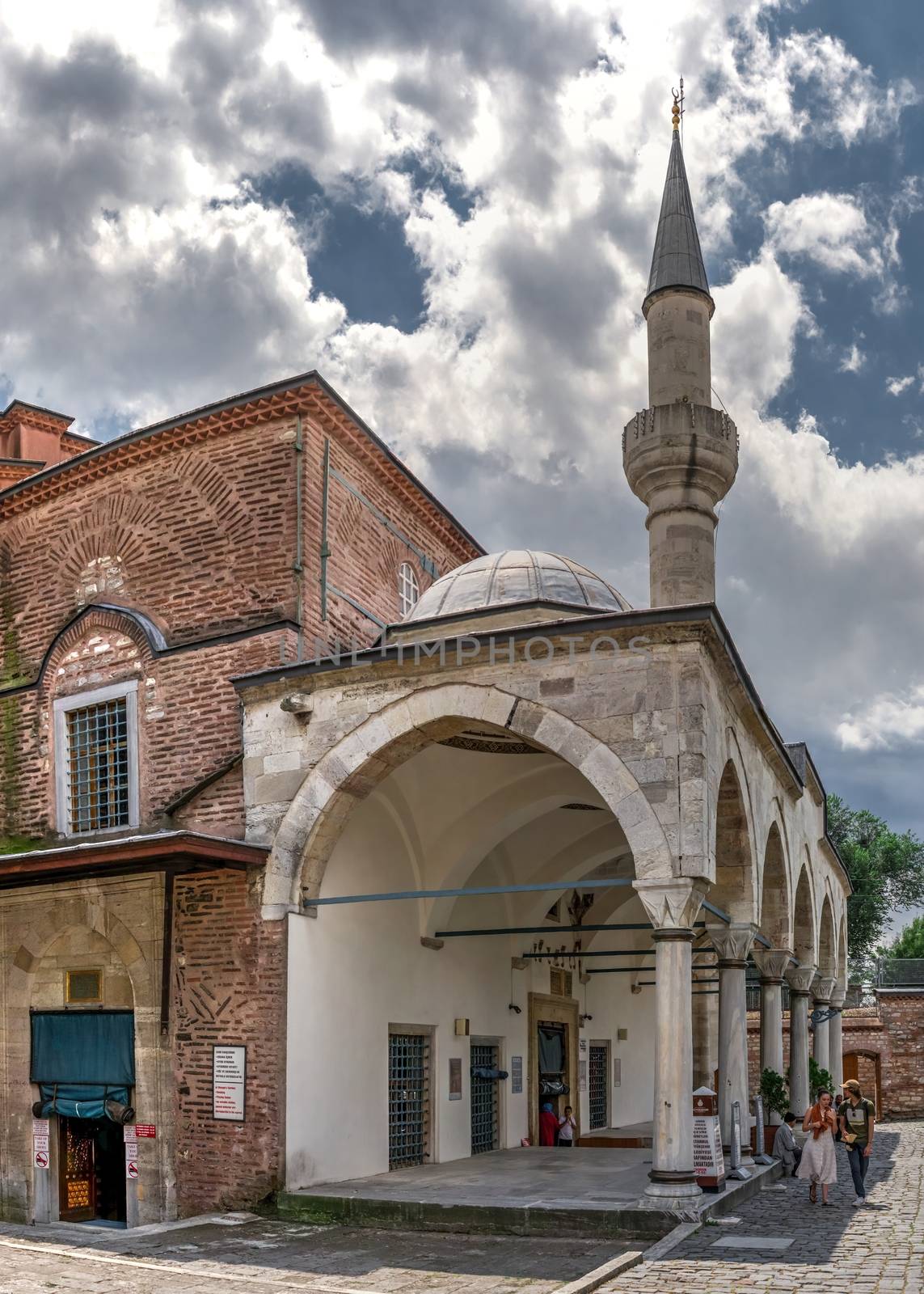 Istambul, Turkey – 07.12.2019. Church of Saints Sergius and Bacchus or Abu Serga on a cloudy summer day