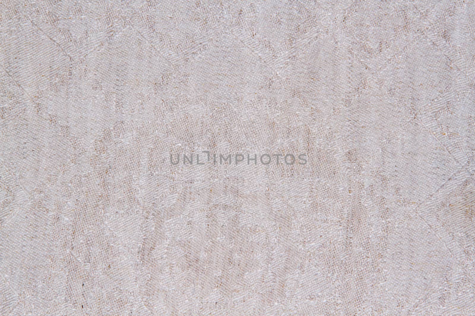 Natural vintage linen burlap textured fabric texture, detailed old grunge rustic background in tan, beige, yellowish canvas copy space