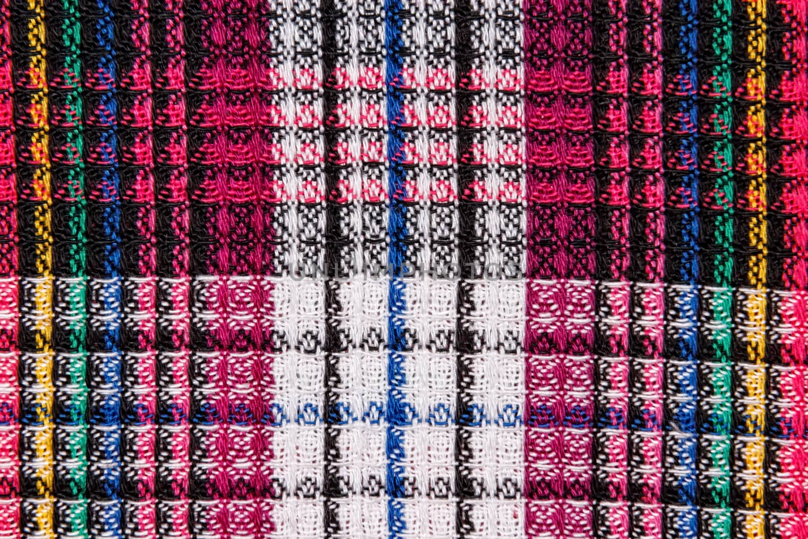 red checkered fabric closeup by bonilook