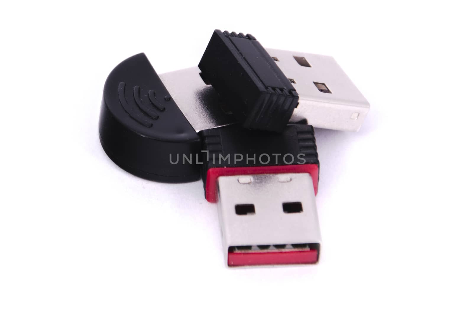 usb memory mini stick many Isolated 